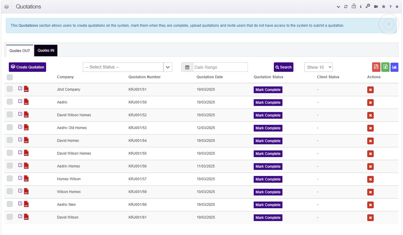 Procurements & Invoicing