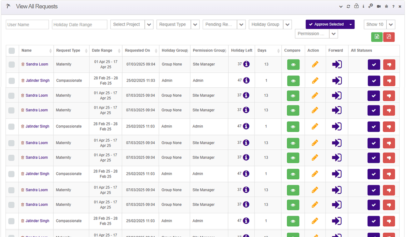 Timesheets and Holidays